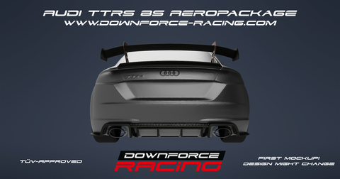 Audi TT 8S Clubsport rear wing