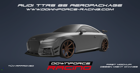 Audi TT 8S Clubsport rear wing